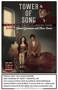 Glenna Garramone with Tower of Song at Hugh's Room, Toronto, ON