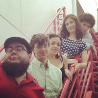 Shane Koyczan and the Short Story Long (Glenna Garramone on keyboard) at Rocky Mountain Folks Festival