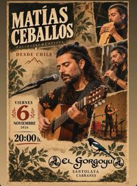 Matias Ceballos - Concierto acústico en Asturias - España 