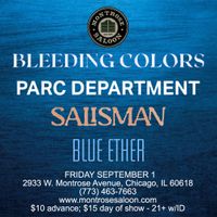 Bleeding Colors/Parc Department/Salisman/Blue Ether @ Montrose Saloon