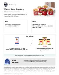 Fundraiser at Panda Express