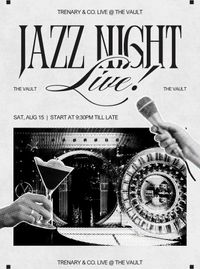 Jazz Night @ The Vault w/ Trenary & Co