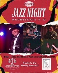 Greg Haubrich @ Speakeasy Jazz Night