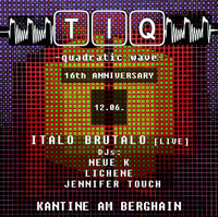 Jennifer Touch DJ Set (TIQ Birthday at Kantine am Berghain) 