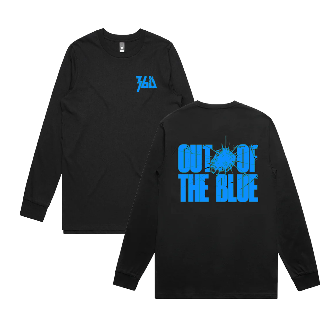 360 'Out of the Blue' Long Sleeve T Shirt