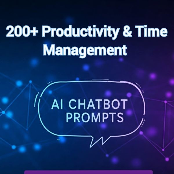 Productivity & Time Management Prompts