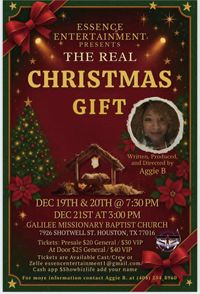 VIP - Essence Entertainment presents The REAL  Christmas Gift by Aggie B Balka 