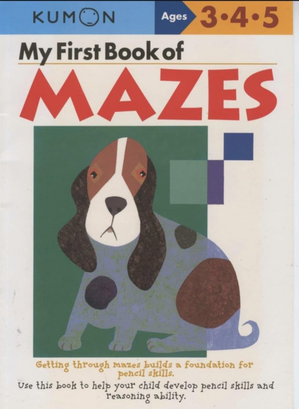 My First Book of Mazes - Kumon Ages 3-4-5 
