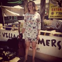 Cynthia Brando at The West Hollywood Farmers Market