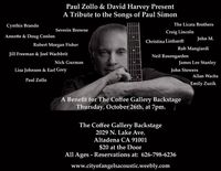 Paul Simon Tribute at the Coffee Gallery Backstage