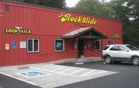 Cynthia Brando with Alysia Gibbs at the Rockslide