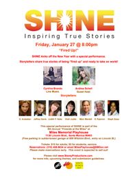Shine Storytelling-with music by Cynthia Brando