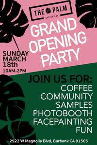 Cynthia Brando at the Grand Opening of The Palm Coffee Bar