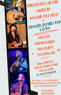 Songwriters in the Round at Mission Tile West