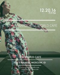 Cynthia Brando at One World Cafe