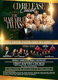 The Marable Twins CD Release