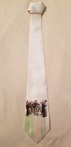 White Klezmer tie