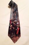 Blue Klezmer tie