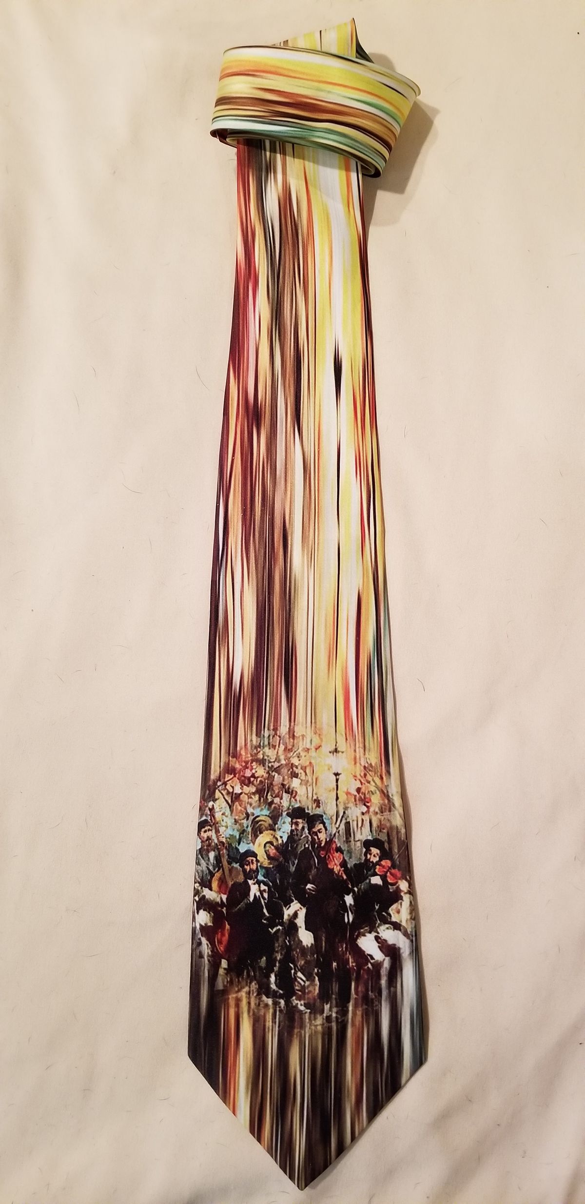 Yellow Klezmer tie