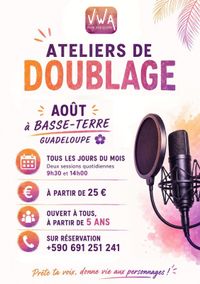 Atelier Doublage / Tarif Adulte (11/8) Matin