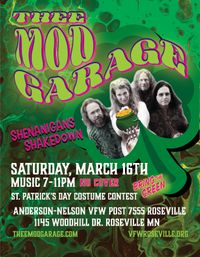 Thee Mod Garage ST. PADDY'S DAY AT ROSEVILLE VFW 7555 