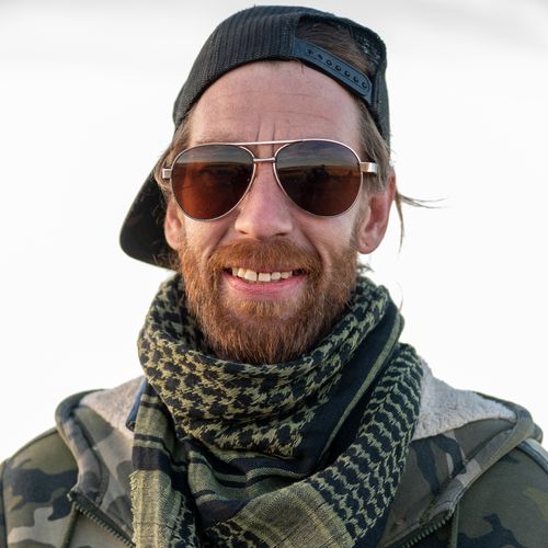 Close up photo of an Instructor as their profile head-shot
