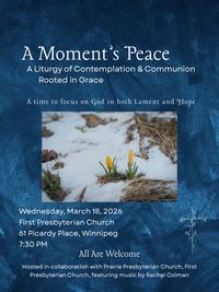 A Moment's Peace: A Liturgy of Contemplation & Communion Rooted in Grace