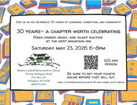Martha Canfield Library 30 Year Celebration