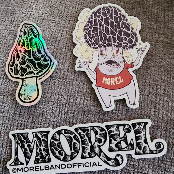 Morel Stickers