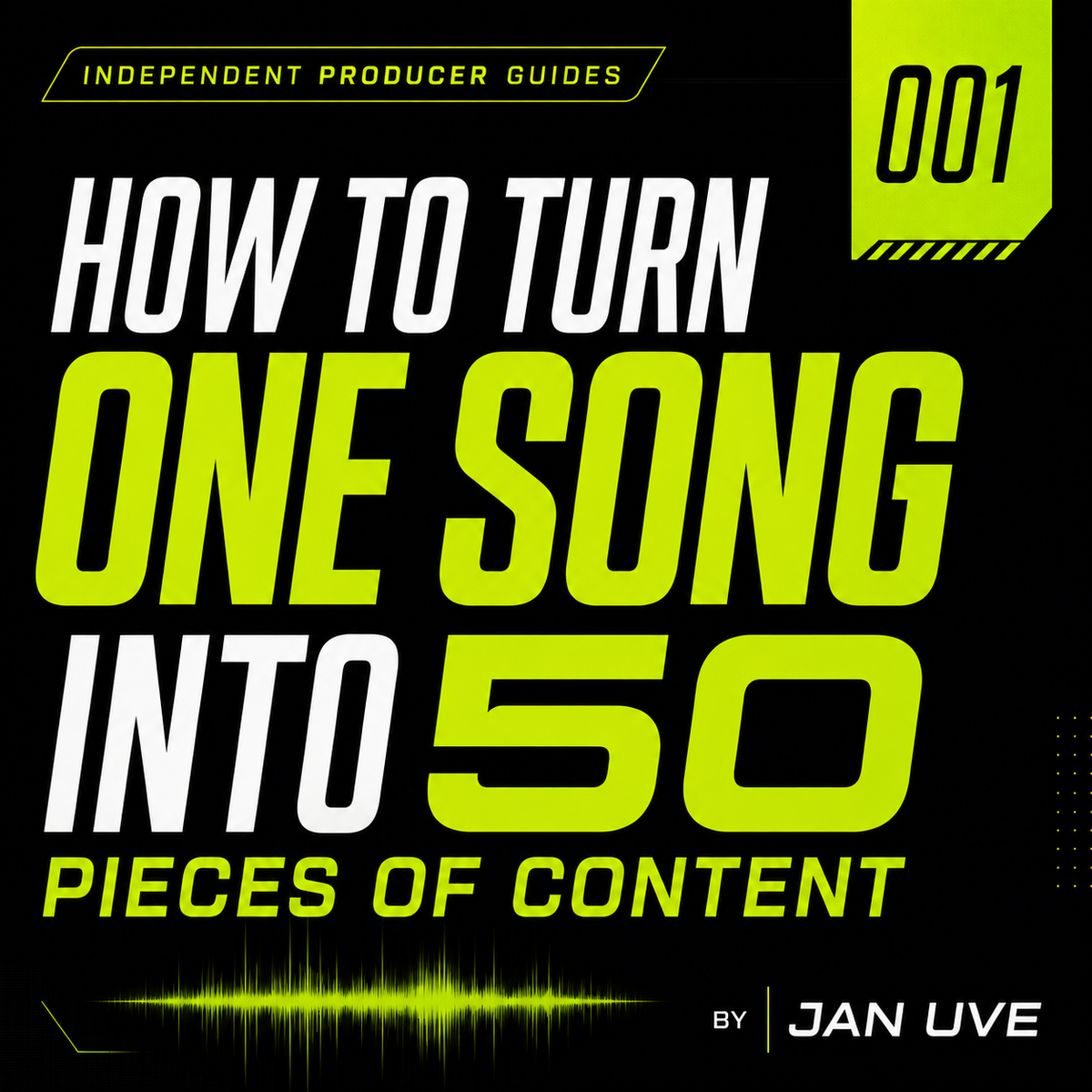 How to Turn One Song Into 50 Pieces of Content