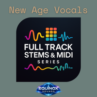 Full Track Stems & MIDI Series: New Age Vocals 1 (85 BPM) by Equinox Sounds