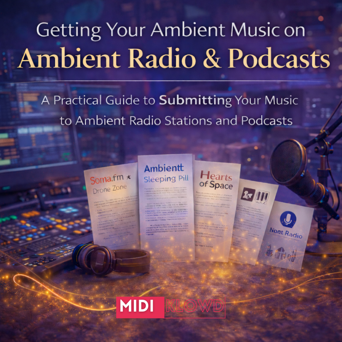 Getting Your Ambient Music on Ambient Radio & Podcasts
