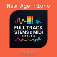 Full Track Stems & MIDI Series: New Age Piano 1 (79 BPM) by Equinox Sounds