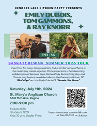 Emily Dubois, Tom Gammons, & Ray Knorr in Regina