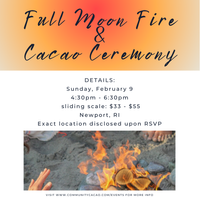 Full Moon Fire & Cacao Ceremony