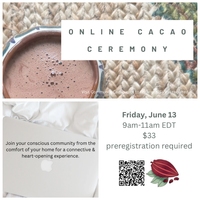 Online Cacao Ceremony