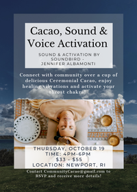 Cacao, Sound & Voice Activation 