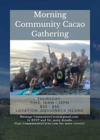 Morning Community Cacao Gathering