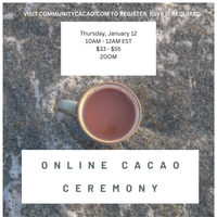 Online Cacao Ceremony 