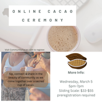 Online Cacao Ceremony