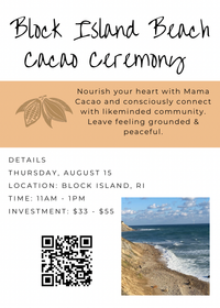 Block Island Cacao Beach Ceremony