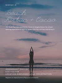 Beach Kirtan + Cacao