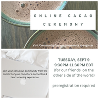 Online Cacao Ceremony
