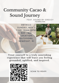 Community Cacao & Sound Journey