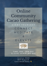Online Community Cacao Gathering
