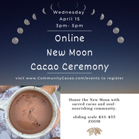 New Moon Online Cacao Ceremony