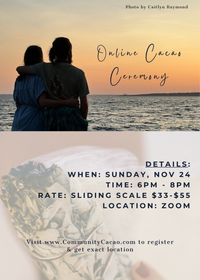 ONLINE Cacao Ceremony