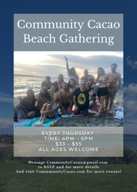 Community Cacao Beach Gathering