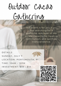 Outdoor Community Cacao Gathering