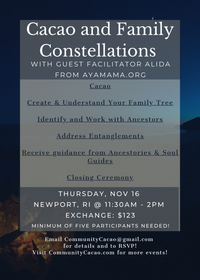 Cacao & Family Constellations